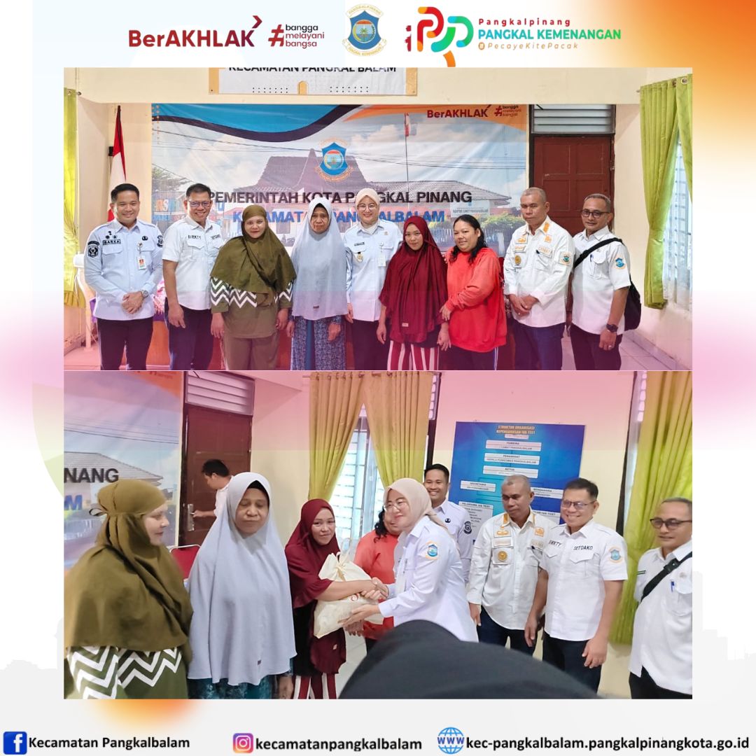 Pemberian Bantuan Paket Sembako Peringatan Hari Kesetiakawanan Sosial Nasional (HKSN) Tahun 2025 Rab