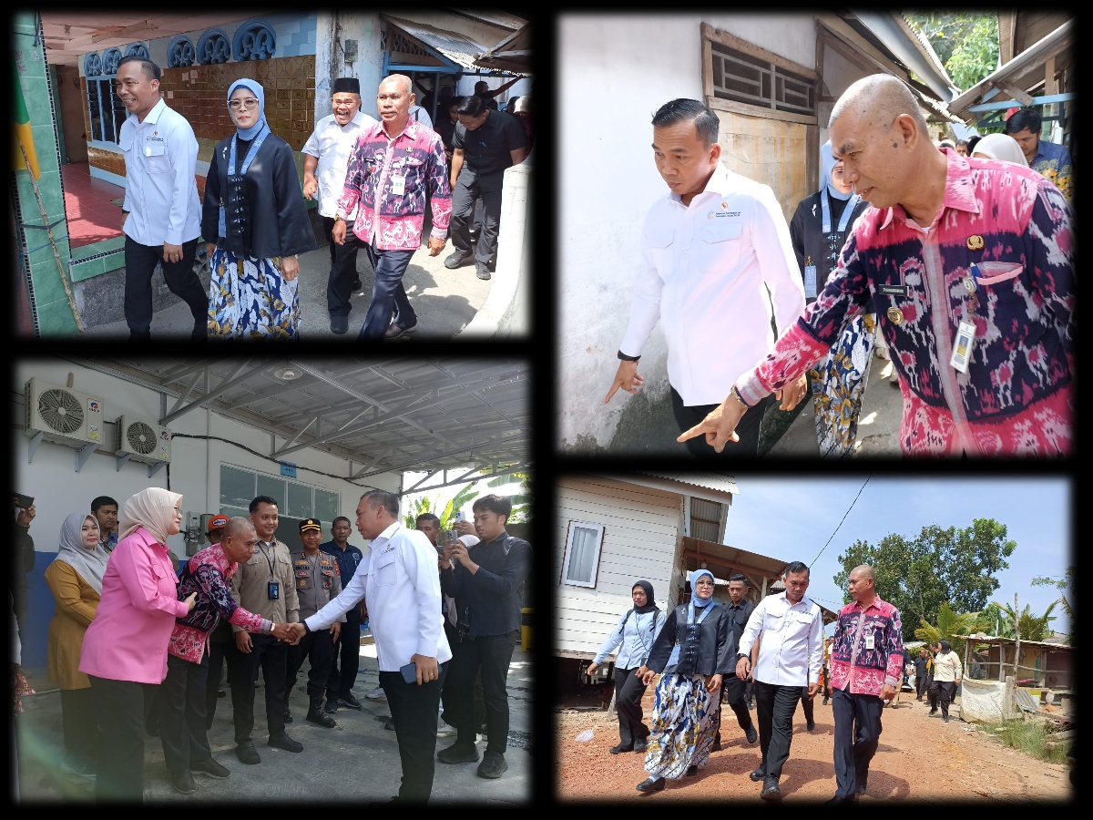 Camat Pangkalbalam Dampingi Menteri Kemendukbangga/BKKBN Tinjau Pelaksanaan MBG 3B di SPPG Lontong P